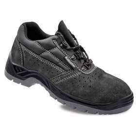 Chaussures de sécurité s1p src Blackleather Daim Gris