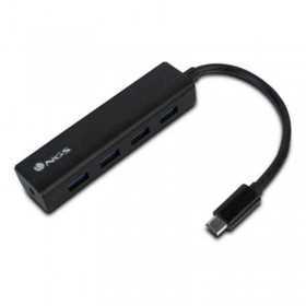 Hub USB 4 Ports NGS WONDERHUB4 5 Gbps Noir