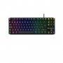 Gaming Tastatur Newskill Gungnyr TKL Pro Schwarz LED RGB Qwerty Spanisch