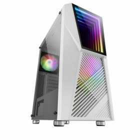 ATX Semi-Tower Rechner Mars Gaming MC777W LED RGB Weiß
