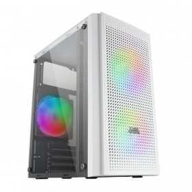 ATX Semitorn Mars Gaming MC300W Vit RGB