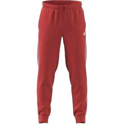 Pantalon de Survêtement pour Adultes Adidas M 3S JOG TP TRI H47056 Rouge Homme