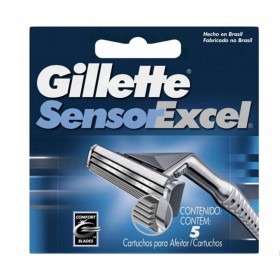Rechanges pour Lame de Rasoir Sensor Excel Gillette Gillette Sensor for men refills 10 pack (5 uds)
