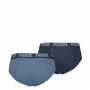 Slips BASIC BRIEF Puma 521030001 006 2 Stücke Blau