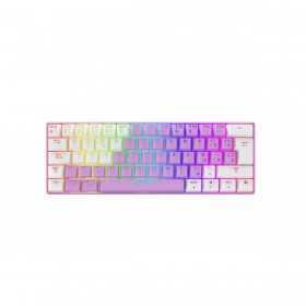 Wireless Keyboard Newskill Pyros Lavanda Special Edition Lilac Pink Lavendar