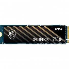 Hårddisk MSI SPATIUM M390 NVMe M.2 250GB Invärtes SSD 250 GB 250 GB SSD
