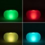 Siège gonflable avec LED multicolore et télécommande Pulight InnovaGoods