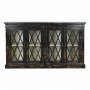 Sideboard Home ESPRIT Black Wood Crystal 170 x 40 x 100 cm