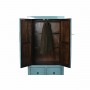Cupboard DKD Home Decor Turquoise Metal Elm wood (89 x 52 x 180 cm)