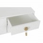 TV-Möbel DKD Home Decor Weiß Gold Tanne Holz MDF 120 x 42 x 54 cm