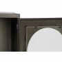 TV-möbler DKD Home Decor Svart Glas Metall (150 x 50 x 45 cm)