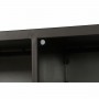 TV-möbler DKD Home Decor Svart Glas Metall (150 x 50 x 45 cm)