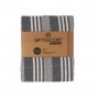 Multipurpose throw Stripes White Grey (205 x 235 cm)