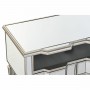 Meubles de télévision DKD Home Decor Argenté Miroir MDF (112 x 50 x 45 cm)