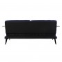 Sofabed DKD Home Decor Blue Brown Black Metal Modern Urban 203 x 87 x 81 cm