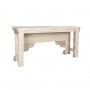 Beistelltisch Home ESPRIT Weiß Mango-Holz 182 x 54 x 91 cm