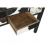 Side table Home ESPRIT Leather Mango wood 135 x 40 x 94 cm
