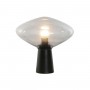 Tischlampe Home ESPRIT Grau Metall Kristall 50 W 220 V 39 x 39 x 34 cm