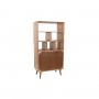 Shelves Home ESPRIT White Golden Natural Wood Mango wood 80 x 45 x 160 cm