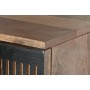 Schrank Home ESPRIT Schwarz Gold natürlich Holz 85 x 38 x 134 cm