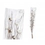 Bouquets Coton Blanc 10 x 100 x 18 cm (18 Unités)