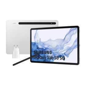 Tablet Samsung Galaxy Tab S8 5G Silberfarben 8 GB 128 GB 8 GB RAM