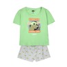 Summer Pyjama The Mandalorian Lady Light Green