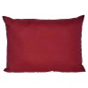 Coussin Polyester Velours Rouge (45 x 15 x 60 cm)