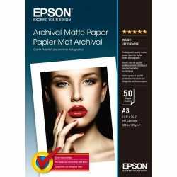 Matte Photographic Paper Epson C13S041344 A3 50 Sheets