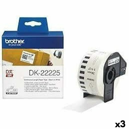 Endlospapier für Drucker Brother DK-22225 Weiß 38 mm x 30,48 m