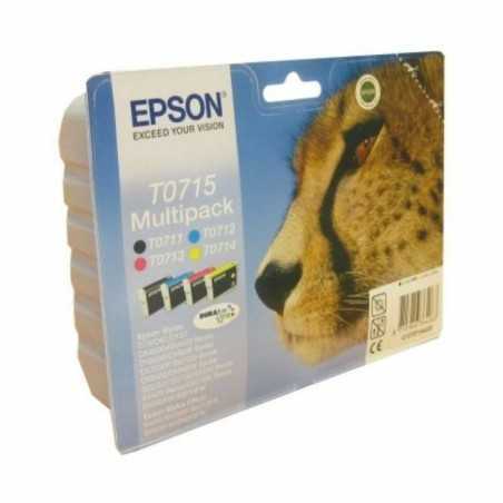 Original Ink Cartridge Epson C13T07154022 Black Yellow Cyan Magenta