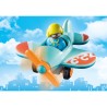 Playset Playmobil 1.2.3 Plane 71159 2 Pieces