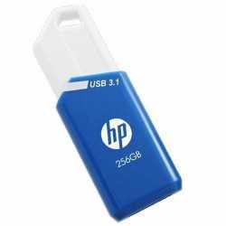 USB Pendrive HP Schlüsselanhänger Blau/Weiß 32 GB
