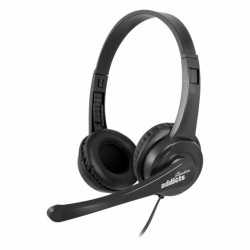 Casque & Microphone NGS VOX505 USB 32 Ohm Noir