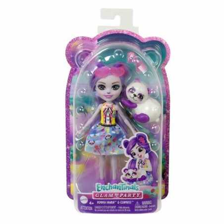 Puppe Mattel Enchantimals Pandaknochen 15 cm