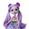 Doll Mattel Enchantimals Panda bear 15 cm