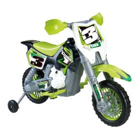 Motocyclette Feber Rider Cross 6 V Électrique Vert (82 X 57 x 119 cm)