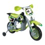 Motocyclette Feber Rider Cross 6 V Électrique Vert (82 X 57 x 119 cm)