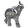 Decorative Figure Elephant Silver 21,5 x 20 x 8 cm
