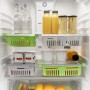 Rangement Réglable pour Réfrigérateur Friwer InnovaGoods (pack de 2)