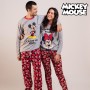 Pyjamas Mickey Mouse Män Grå