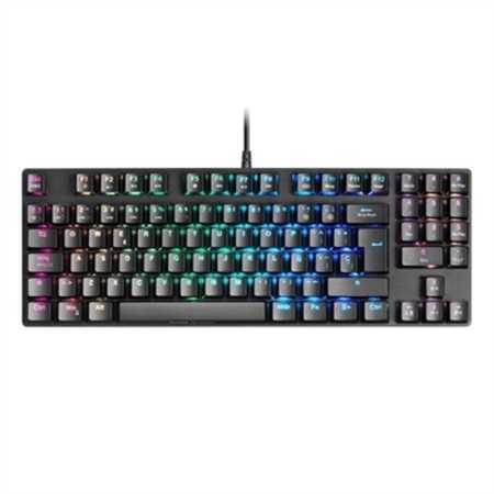 Gaming Tastatur Mars Gaming MKREVOPROBES LED RGB Schwarz