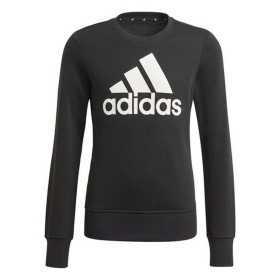 Sweatshirt ohne Kapuze für Mädchen G BL SWT Adidas GP0040 Schwarz Für Kinder