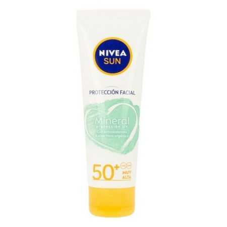 Crème solaire Sun Facial Mineral Nivea 50+ (50 ml)
