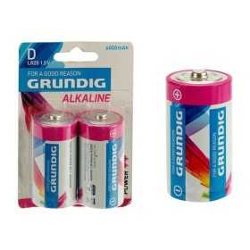 Batterier Grundig 51673 LR20 6000 mAh (2 pcs)