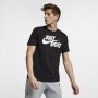 Herren Kurzarm-T-Shirt Nike Sportswear JDI Schwarz