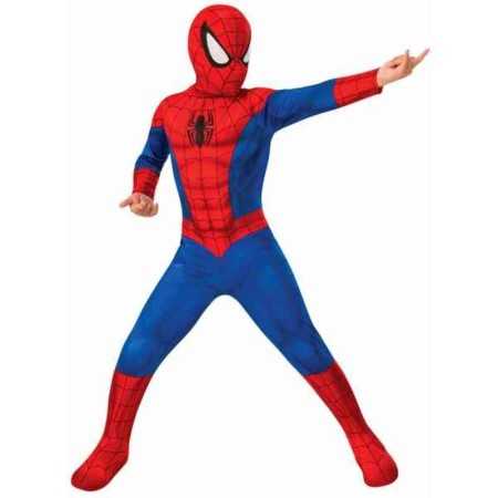Kostym Rubies Spiderman Classic 5-7 år