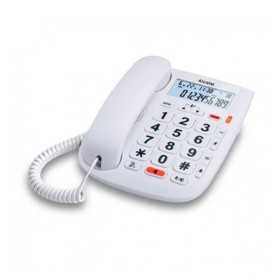 Téléphone Fixe pour Personnes Âgées Alcatel TMAX20 FR Blanc