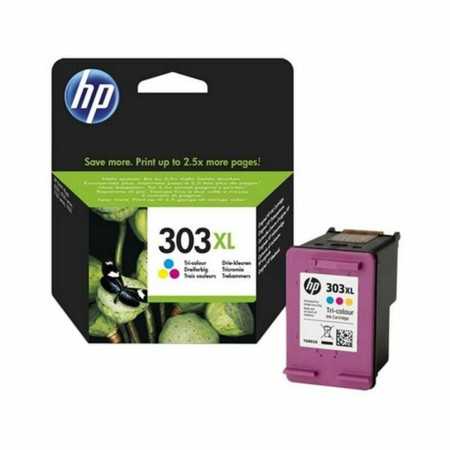 Cartouche d'encre originale HP T6N03AE Tricolore Cyan/Magenta/Jaune