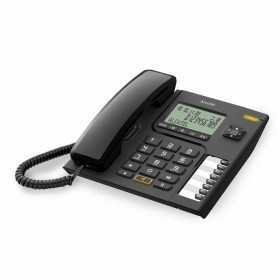Landline Telephone Alcatel 4420035942 DECT LED Black
